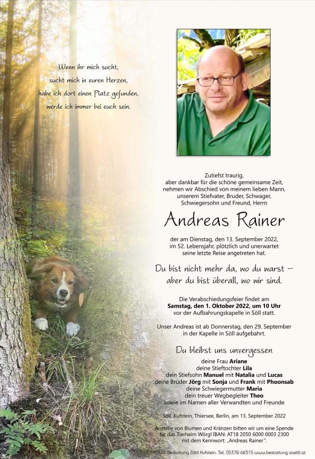 Andreas Rainer